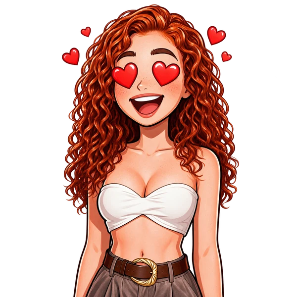 Heart eyes