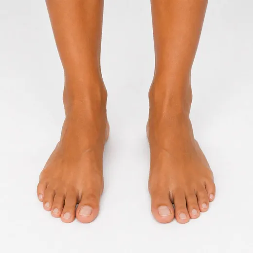 Feet top front